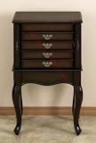 31 High Antique Style JEWELRY BOX VANITY with FANCY LEGS