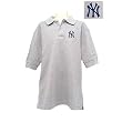 New York Yankees MLB Boys "Original" Pique Polo Shirt (Heather)