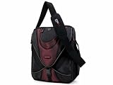 Mobileedge Black/Dr Pepper Accommodates 15.4in Ideal Size Adjustable Shoulder Strap