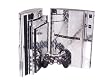 PlayStation 3 Skin (PS3) - NEW - SILVER DIAMOND PLATE MIRROR system skins faceplate decal mod