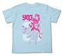 夜桜四重奏~ヨザクラカルテット~ yqt Tシャツ ライトブルー サイズ:M