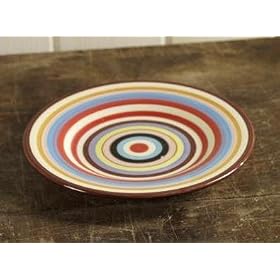 TV Series Two and a Half (2-1 2) Men 8.75 inch Salad Plates (SET OF 4) by Tabletops