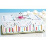 Vintage Style Birthday Cupcake or Sheet Cake Tin / Carrier