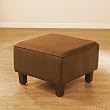Modern Ottoman in Chocolate By Simplicity for Children