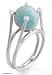  : AMAZONITE RING SOFT EMBRACE
