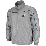 NCAA Men's Kansas Jayhawks Gunner Full Zip Jacket (Charcoal, Medium)