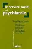 Le service social en psychiatrie