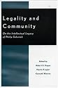 Legality and Community: On the Intellectual Legacy of Philip Selznick