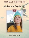 Annual Editions: Adolescent Psychology, 8 e