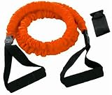 Bell Fitness Safety Sleeve Resistance Band (Orange, Heavy Tension)
