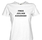 FREE JULIAN ASSANGE! WIKILEAKS SHIRT SUPPORTER Girlie-Shirt