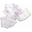 Baby Annabell Underwear White Pattern Lilac Bow 46CM