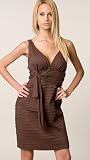 Tracy Reese Cocoa Empire Tie Dress