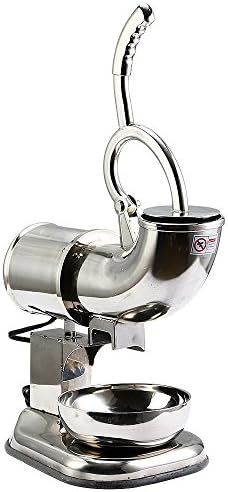 Eteyo 200W 440LB/H ICE Shaver Crusher Low Maintenance Snow Cone Electric Well Made