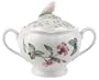 Lenox Butterfly Meadow Fine Porcelain Sugar Bowl with Lid
