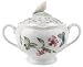 Lenox Butterfly Meadow Fine Porcelain Sugar Bowl with Lid