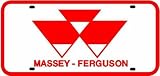 MASSEY-FERGUSON LICENSE PLATE sign tractor