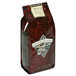 Coffee Masters Flavored Coffee, Highlander Grogg, Whole Bean, 12-Ounce Bags (Pack of 4)