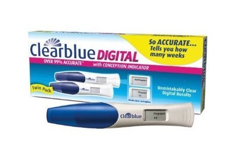 ClearBlue Digital Pregnancy Test With Conception Indicator - Twin Pack by Clearblue