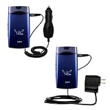 Essential Kit for the Sanyo Katana LX - includes Car and Wall Charger with Rapid Charge Technology - Gomadic Brand w/ TipExchange Technology