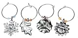 Lenox Seasons Metal Wine Charms, Set of 4