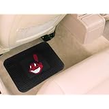 Cleveland Indians Heavy Duty Vinyl Rear Seat Car Utility Mat - 1 Piece 