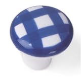Laurey 8803 Sorrento 1-1/2-Inch Diameter Porcelain Knob, Tattersal Navy