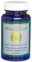 MigreLief Migraine Dietary Supplement, 60 Tablets (Pack of 2)