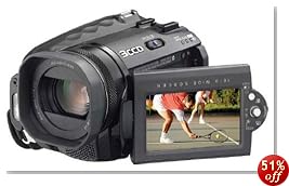 JVC Everio GZ-MG505 3-CCD 5MP 30GB Hard Disc Drive Camcorder w/10x Optical Zoom