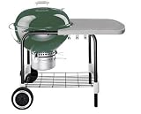 Weber 767001 22 1/2-Inch One-Touch Platinum Charcoal Grill, Green