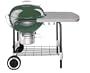 Weber 767001 22 1/2-Inch One-Touch Platinum Charcoal Grill, Green