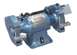 Palmgren 82102 10-Inch 1HP 3 Phase Bench Grinder, Dark Grey/Black