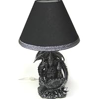 Reign Of Fire Gothic Dragon Table Lamp Castle Evil