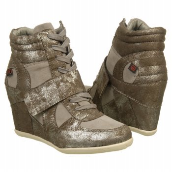 Big Buddha Women's Emily Fashion Sneaker,Pewter,8.5 M US