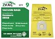9 Kenmore 50558, 5055, 50557 Micro Filtration Canister Vacuum Bags