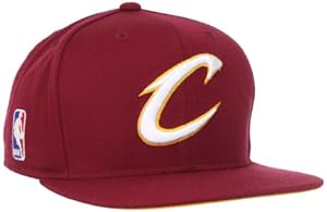 NBA Cleveland Cavaliers Authentic On-Court Adjustable Snapback Hat, One Size