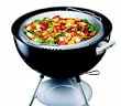 Weber 16130 WOK 47cm Edelstahl (nur f�r Weber Grills 47cm Durchmesser)