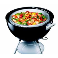 Weber 16131 WOK 57cm Edelstahl (nur f�r Weber Grills 57cm Durchmesser)