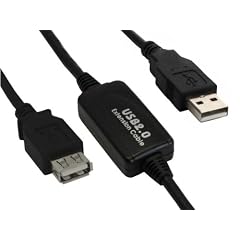InLine USB 2.0 Aktiv-Verl�ngerung, mit Signalverst�rkung "Repeater", Stecker A an Buchse A, 10m