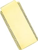 14K Gold Money Clip