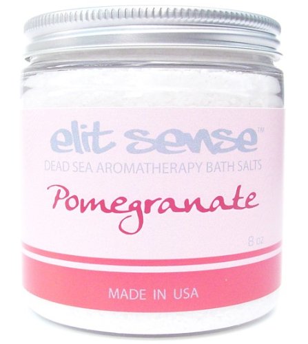Dead Sea Bath Salts | 8 oz Pomegranate Fine Grain