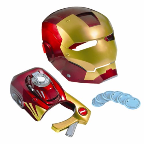 Childrens Toyshop  Third Party New : Iron Man Mask & Repulsor Gauntlet