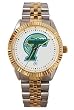 Tulane University Green Wave Mens Executive Stainless Steel Watch