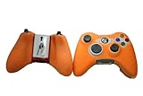Xbox 360 Controller Silicon Sleeve Protector - Orange (Support Play & Charge Kit)