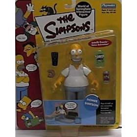 The Simpsons World of Springfield Series 1 Homer Simpson Figure