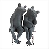Frog Lovers on Bench