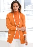 Jessica London Plus Size Tipped Cardigan