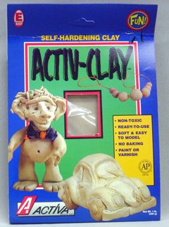160 ACTIV-CLAY AIR DRY WHT 1LB ACT160