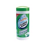 Scrubbing Bubbles CB232237 Flushable Anti-Bacterial Bathroom Wipes 28 Per Canister (Case of 9)