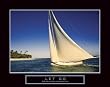 Let Go - Sailing, Motivational Poster